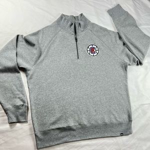 Men’s NBA LA Clippers 1/4 Zip Pullover Sz. XXL